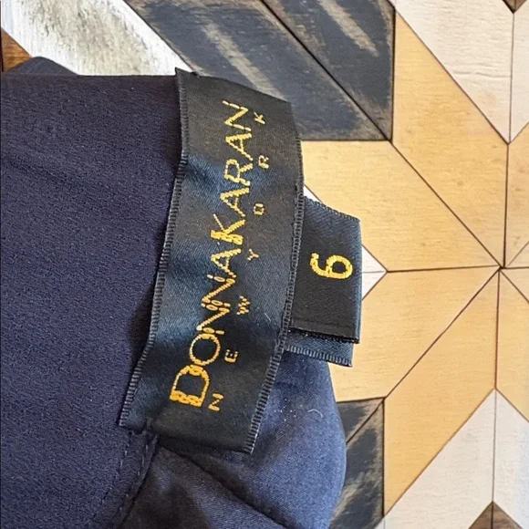 Vintage Donna Karan New York High-Waist Wide Leg Flowy Pants size 6 - Picture 10 of 14